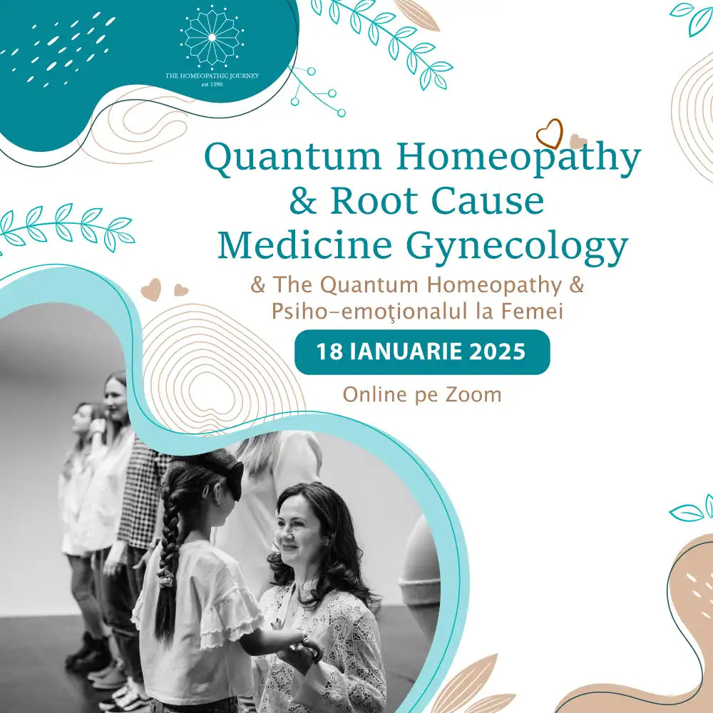 Quantum Homeopathy & Root Cause Medicine Gynecology & Psiho-emoţionalul la femei