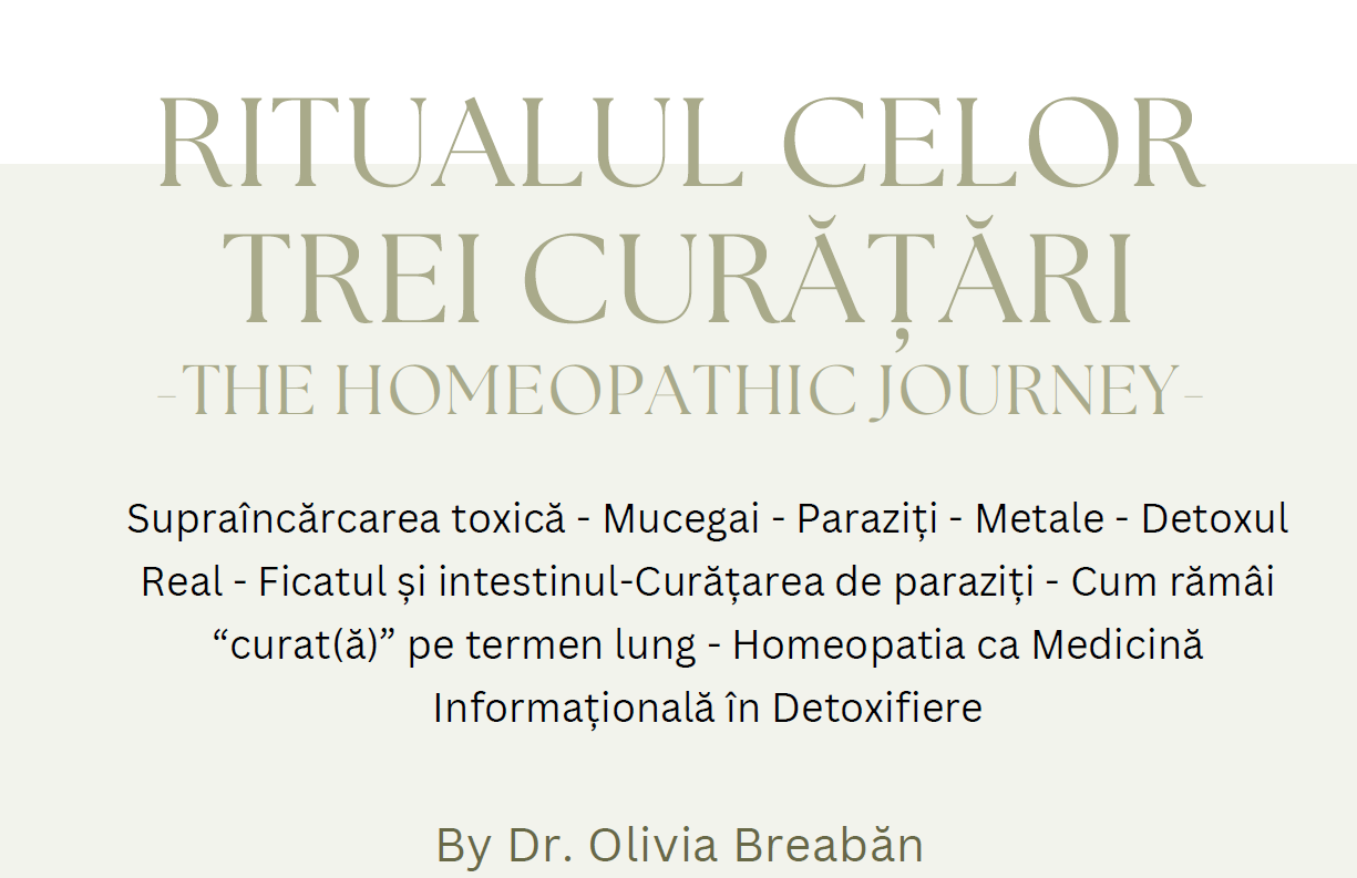 Ritualul celor 3 Curățări - Minicurs Detox