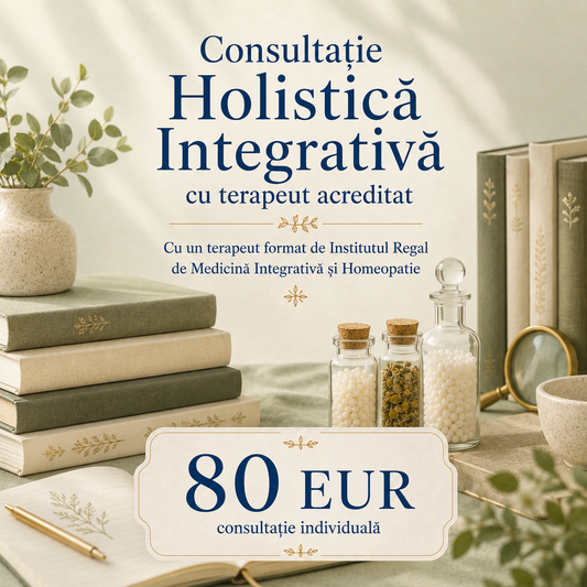 Consultație Holistică Integrativă — cu terapeut acreditat 